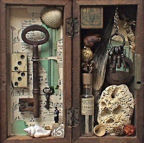 Joseph Cornell — Pioneer of Assemblage Art – Exposition Art Blog – Medium Joseph Cornell Boxes, Cornell Box, Assemblage Art Collage, Box Assemblage, Joseph Cornell, Art Assemblage, Shadow Box Art, Found Object Art, Toy Art