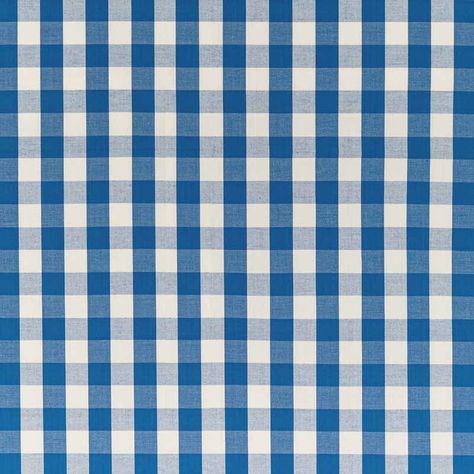 Blue Plaid Background, Brunschwig And Fils, Checks And Stripes, Waverly Fabric, Modern Vintage Decor, Concept Home, Check Fabric, Fabric Houses, Navy Fabric