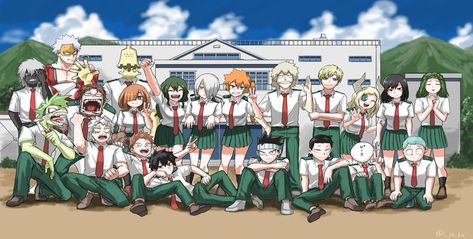 Class 1b, Class Photo, Class 1 B, My Hero Academia 2, Hero Poster, Fate Stay Night Anime, My Hero Academia Memes, Boku No Hero Academia Funny, Kendo