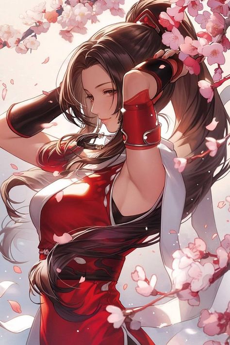 Mia Shiranui, Mai Shiranui Wallpaper, Mai Shiranui Fanart, Mai King Of Fighters, Shiranui Mai, Snk King Of Fighters, The King Of Fighters, Female Fighter, Anatomy Drawing