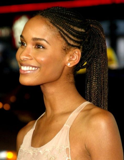 Natural Hair Box Braids, Joy Bryant, French Braid Styles, American Hairstyles, Long Box Braids, Cute Box Braids Hairstyles, Hair Styles 2014, Box Braids Styling, Braids With Beads