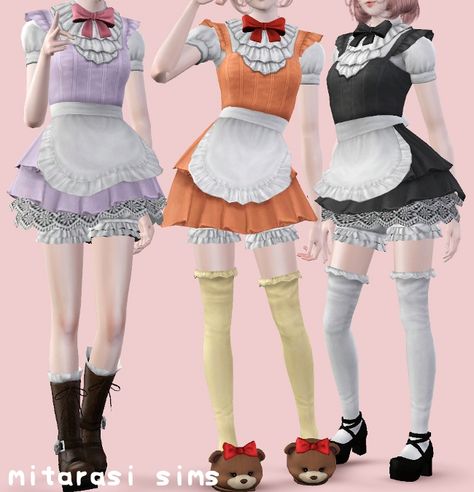 Mitarasi (edit: picture heavy) Sims 3 Cc Clothes, Los Sims 4 Mods, Sims 3 Cc, Kawaii Clothes Goth, Sims 3 Cc Finds, Sims Clothes, Sims 4 Anime, The Sims 4 Pc, Alt Clothes