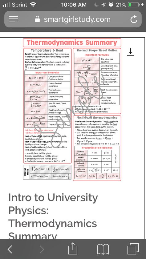 Thermal Properties Of Matter Notes, Matter Notes, Physics Formulas, Properties Of Matter, School Notes, Study Tips, Physics, Matter, Quick Saves