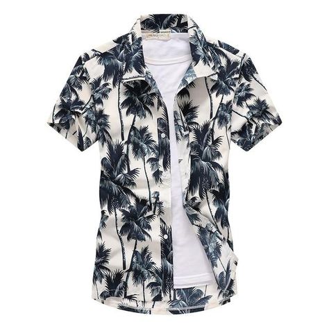 Kemeja Lelaki, Mens Beach Shirts, Shirts Short Sleeve, Hawaiian Style, Mens Hawaiian Shirts, Aloha Shirt, Slim Fit Shorts, Slim Fit Shirt, Plus Size Jeans