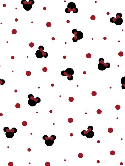 Minnie Mouse Red Wallpaper, Minnie Mouse Background, Insta Backgrounds, Diy Crafts For Bedroom, Minnie Mouse Red, Glitter Rosa, Hp Case, Mickey Birthday, Dots Wallpaper