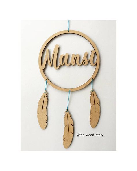 Are you looking for a personalized gift for your loved one, that they cherish and value forever? DM me if u r interested. Wooden Dream Catcher, Wooden Products, Dm Me, Dream Catcher, Personalized Items, Wood, Gifts