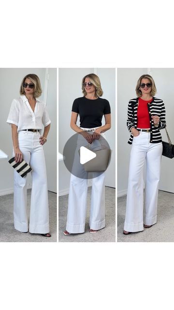 Pantalon Blanco Outfit, Ig Bio, Melie Bianco, Ig Stories, The Outfit, Living Life, White Pants, Outfit Details, Jean Outfits