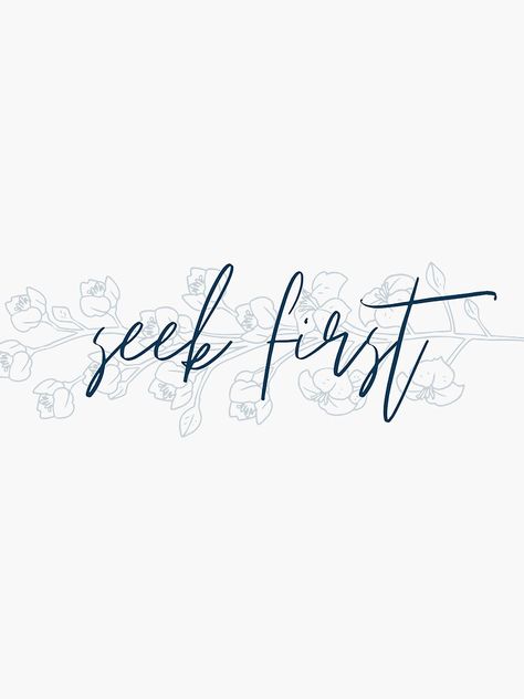 Seek First Tattoo, Seek First The Kingdom Of God Tattoo, Seek First The Kingdom, Birthday Doodle, God Tattoos, Kingdom Of God, Night Food, The Kingdom Of God, 2024 Vision