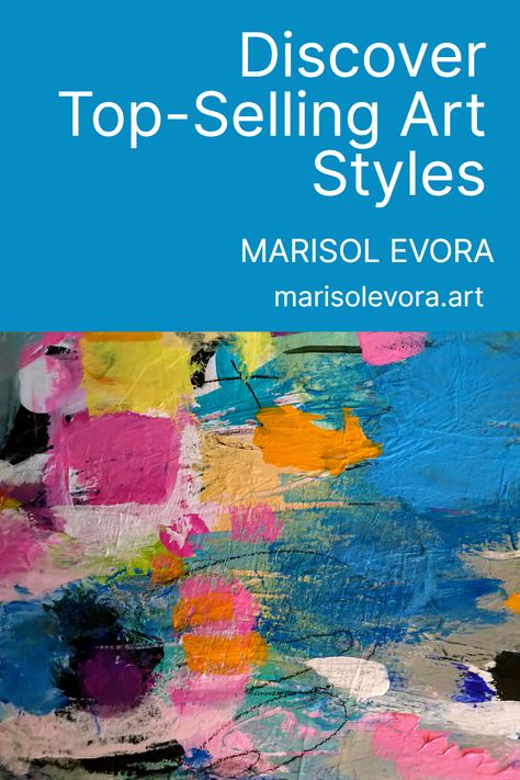 It's important to know that the art market is constantly evolving and what's popular today might not be tomorrow. However, there are certain styles that tend to be consistently in demand. Click to read! 💙 Art Selling, Art Biz, Constantly Evolving, Selling Art Online, Palette Knife Painting, Knife Painting, Art Business, Art Styles, Palette Knife