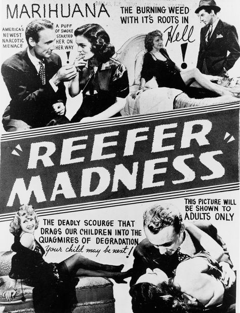 Reefer Madness, Old Movie, Movie Posters Vintage, Film Posters, Vintage Movies, Up Girl, Vintage Ads, Vintage Advertisements, Movie Poster