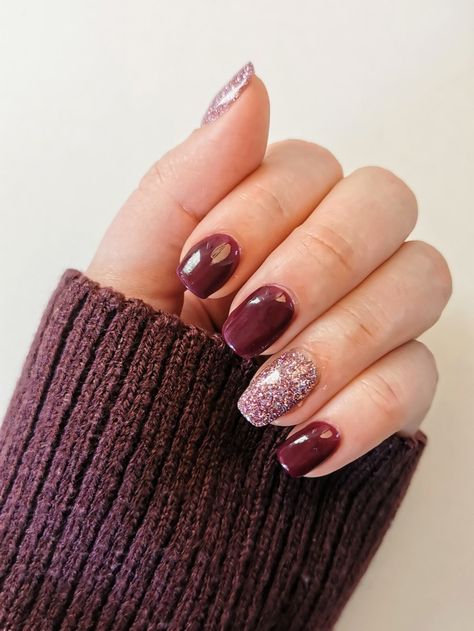 Revel nail dip Elderberry & Confetti Fall Revel Nails, Festive Nails, Festive Nail Designs, Revel Nail Dip, Bridal Nail, Revel Nail, Halloween Acrylic, Bridal Nail Art, Peach Nails