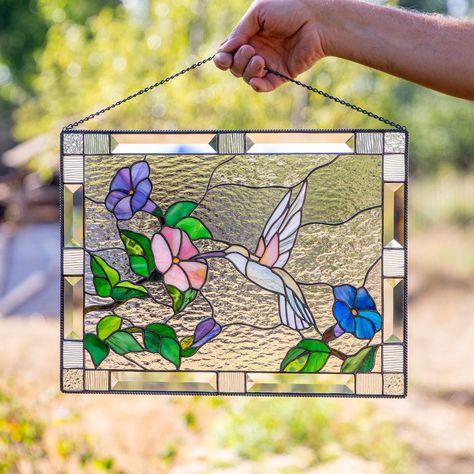 Hanging Suncatchers, Bird On A Wire, Stained Window, Cartoon Bird, Modern Stained Glass, Stained Glass Bird, Stained Glass Birds, Red Tone, Stained Glass Window Panel