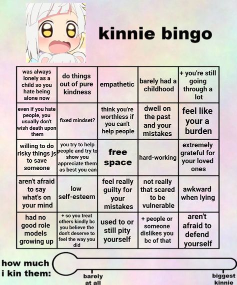 Kinnie Bingo Template, Atsushi Kinnie, Ur Welcome, Kinnie Bingo, Bingo Template, Fixed Mindset, Digital Footprint, Creative Profile Picture, Bungo Stray Dogs