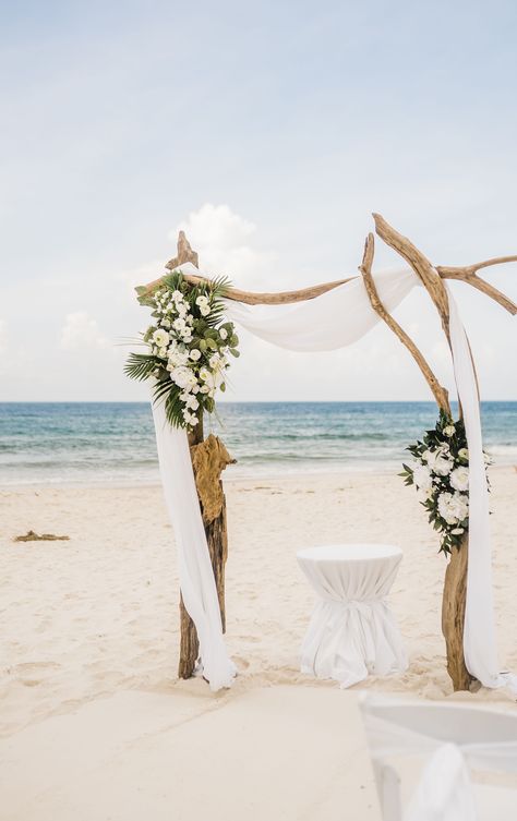 Driftwood Wedding Arches, Beach Wedding Ceremony Arch, Wood Wedding Arches, Driftwood Wedding, Beach Wedding Arch, Rustic Beach Wedding, Wedding Arch Rustic, Beachy Wedding, Gazebo Wedding