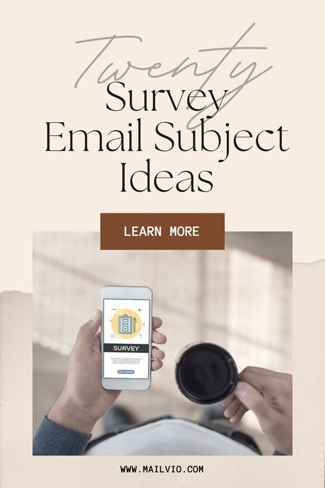 Need to survey your audience? Surveys are usually skipped by newsletter subscribers, but only because the subject lines are not doing their job! Check out our guide and find 20 survey email subject line ideas to get you improving your email writing! Email Subject Line Ideas, Email Copywriting, Line Ideas, Email Writing, Subscribe Newsletter, Email Subject Lines, Copywriting Tips, How To Craft, Email Newsletters