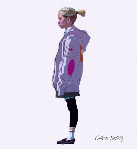 Spider-Man: Into the Spider-Verse Concept Art by Alberto Mielgo Into The Spider Verse Concept Art, Spider Verse Concept Art, Alberto Mielgo, Concept Art Landscape, Spider Man Into The Spider Verse, Spiderman Suits, Into The Spider Verse, Concept Art World, Storyboard Artist