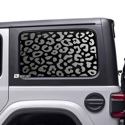 PRICES MAY VARY. PERFECT FIT - Compatible with the 4 Door Jeep Wrangler JL 2018-2022 rear quarter windows (No trimming required). Change the feel and appearance of your vehicle without the high costs MADE IN USA - Shipped and made proudly in the USA HIGH QUALITY - Made to last for years, our decals are always made from high grade vinyl ensuring quality 100% of the time. These will never leave unwanted residue or stains after being removed EASY TO INSTALL - Stickers are die cut making installatio Diy Jeep, 4 Door Jeep Wrangler, Rear Window Decals, Jeep Wrangler Accessories, Wrangler Jeep, Wrangler Accessories, Jeep Accessories, Wrangler Jl, Jeep Girl