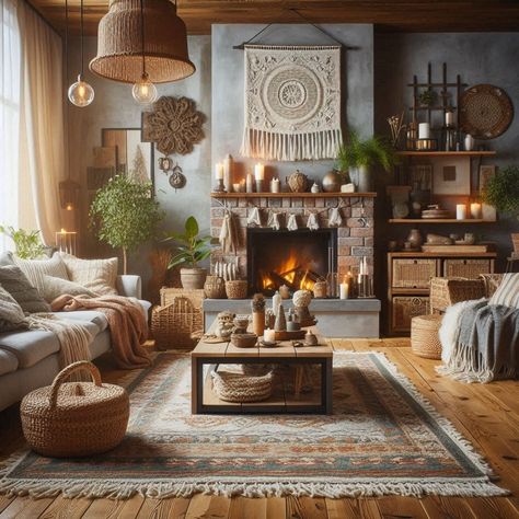 15 Rustic Living Room Ideas to Warm Up Your Space Living Room With Leather Couch, Rustic Western Living Room, Boho Rustic Living Room, Western Living Room Ideas, Warm Cozy Living Room, Cozy Rustic Living Room, Rustic Lounge, Rustic Living Room Decor, Rustic Living Room Ideas