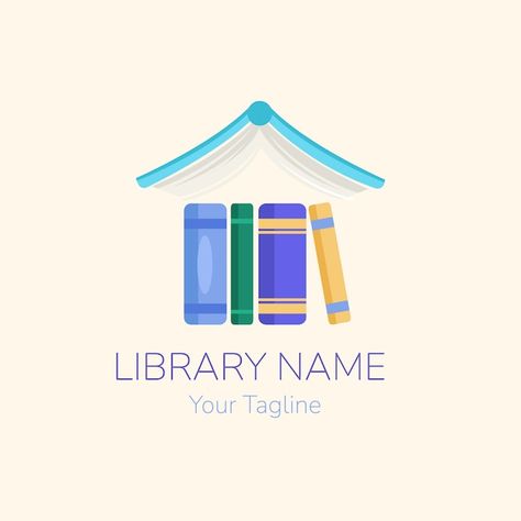 Library Logo Design, Logo Library, Book Store Logo, Bookstore Logo, Library Logo, Logo Book, Mobile Logo, Library Chair, Store Logo