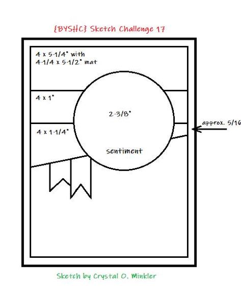 Markers, Ink & Paper: BYSHC Christmas in July Linky Party - Day 5 Card Sketches With Measurements, Greeting Card Sketches, Card Sketches Templates, Card Making Templates, Card Sketch, Card Making Tips, Card Making Tutorials, Scrapbook Sketches, Card Making Techniques