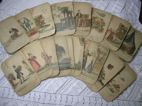 Antique French Tarot Cards Antique Tarot Cards, Lenormand Cards, Fortune Tellers, Vintage Tarot, Fortune Telling Cards, Night Circus, Tarot Cards Art, Tarot Card Decks, Tarot Art