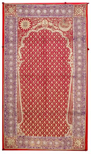 Chod (backdrop for an idol), Chandarvo (canopy) and Torana (door hanging) are used to decorate shrines. Some textiles are offered as fulfillment of wishes,... Ethnic Print Pattern, French Textiles, Traditional Textiles, Happy Eyes, 3d Hologram, Mughal Paintings, Vintage India, Antique Jewelry Indian, Afghan Dresses