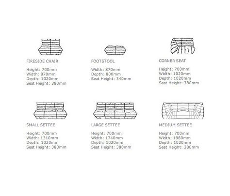 Diy Togo Sofa, Togo Sofa Diy, Toga Sofa, Ligne Roset Togo, Sofa Measurements, Round Back Dining Chairs, Floor Protectors For Chairs, Floor Couch, Fireside Chairs