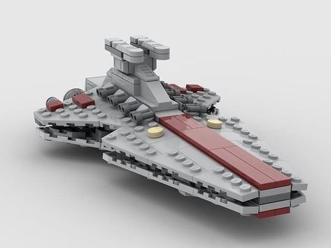 Tim on Instagram: “Venator by @scoutbricks!  Follow 👉@tkbricks👈 for more daily LEGO Star Wars thoughts and creations!  Perfect micro Venator! Contact…” Lego Venator Moc, Lego Star Wars Micro Builds, Lego Venator, Lego Star Wars Moc, Lego Hand, Lego Star Wars Mini, Lego Mario, Lego Board, Lego Starwars