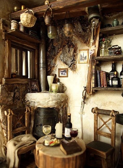 Witchy Cottage, Witch Hut, Witches Cottage, Witch Room, Cottage Witch, Witch Cottage, Fairytale Cottage, Cottage Interior, Smitten Kitchen