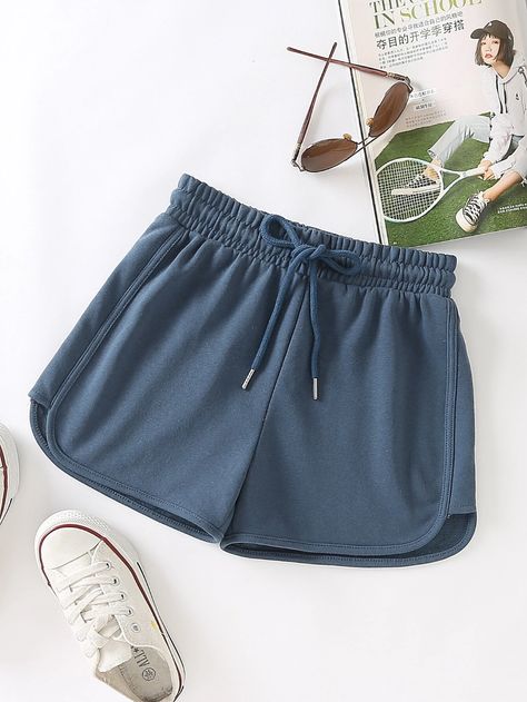 Cotton Shorts Women, Women Bottoms, Trendy Girl, Cute Preppy Outfits, Track Shorts, Cute Comfy Outfits, Fashion Design Clothes, Vibe Clothes, Really Cute Outfits