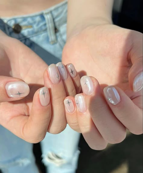 Nails Pearl, Beauty Hacks Nails, Hello Nails, Hippie Nails, Punk Nails, Minimal Nails, Basic Nails, Casual Nails, Blush Nails