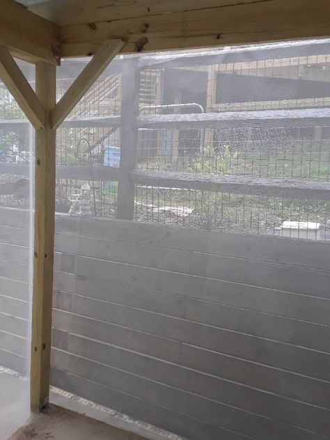 Mosquito Netting Patio Diy, Diy Mosquito Net, Mosquito Netting Patio, Mosquito Net Diy, Patio Under Decks, Apartment Porch, Porch Dining, Curtains For Patio, Outdoor Yard Ideas