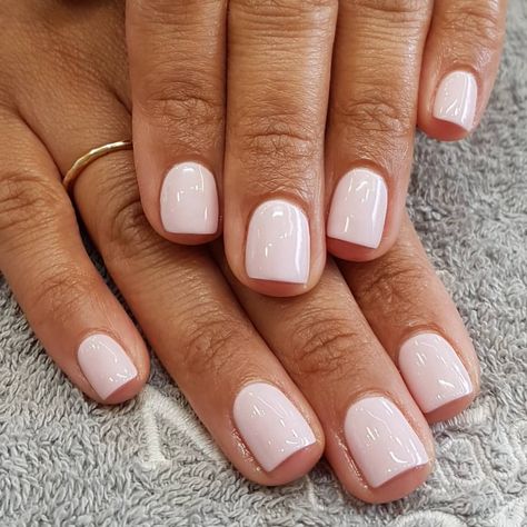 Pretty Nail Boutique on Instagram: “OPI GEL - MOVIE BUFF. 🔥❤ * * *  (Please let us know when booking in for designs or anything extra to allow more time and to be book in…” Stars Nails, Blush Pink Nails, Natural Nails Manicure, Nail Boutique, Manikur Kuku, Short Gel Nails, Unicorn Nails, Pink Milk, Nail Idea