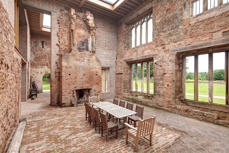 Astley Castle-07-1 Kindesign Heritage Architecture, Architecture Renovation, House Restoration, Casas Coloniales, Castle House, Holiday Home, Interior Architecture, Interior And Exterior, House Ideas