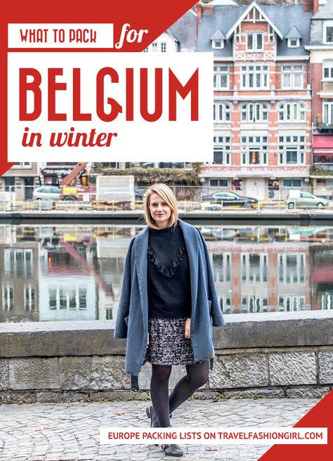 Wondering what to pack for Belgium in Winter? @travlfashngirl has insider tips from a local blogger and fashionista. Read on to find out how to be fashion-ready for your visit to Belgium. | travelfashiongirl.com What To Wear In Belgium In October, Outfits For Belgium, Belgium Fashion Winter, Brussels Winter Outfit, Brussels Fashion Outfits, Brussels Street Style, Belgium In Winter, Belgium Street Style, Belgium Outfits Winter