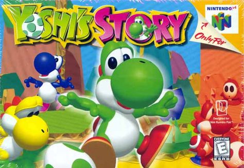 Yoshi's Story N64 Games, Super Mario World, Game & Watch, Iphone Games, Nintendo Game, Retro Video Games, Games Box, Platform Game, Old Games