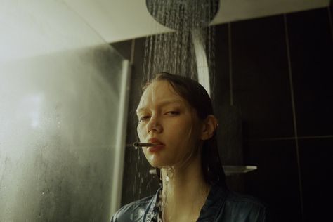 Self Care Shower Routine, Self Care Shower, Patrick Melrose, Marta Bevacqua, Bath Photography, Routine Tips, Shower Skin Care, Shower Routine, Cinematic Photography