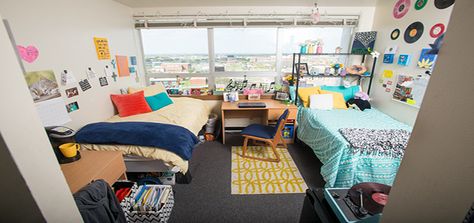 Whitley Hall - Texas A&M University-Commerce Kpop Dorm Room, Kpop Dorm, Cool Dorm, Dorm Room Organization Diy, Dorm Room Necessities, College Apartments, Residence Life, Res Life, Dorm Sweet Dorm