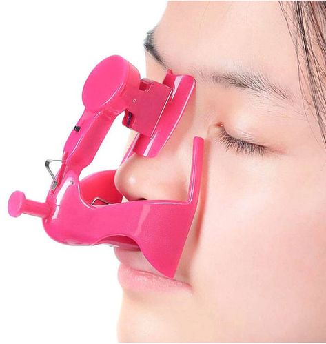 45 Terrible products you can actually buy. - Wtf Gallery Nose Lift, Beauty Nose, Electric Makeup, Wide Nose, Perfect Nose, Nose Shapes, Nose Clip, Flat Nose, Muscle Tissue