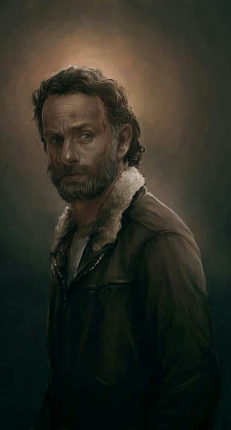 RICK GRIMES Rick Grimes Fanart, Grimes Artwork, Officer Friendly, Twd Art, Walking Dead Wallpaper, The Walkind Dead, ريك غرايمز, Walking Dead Art, Walking Dead Zombies