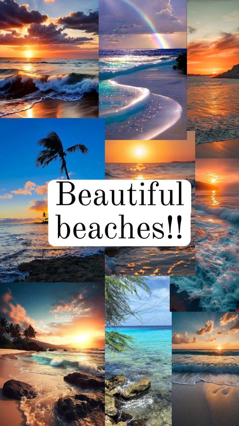 #beach #beaches #beautifulbeaches #sunset #sunsets #pretty Pretty Beaches, Beach At Sunset, Pretty Beach, Room Interior, Beautiful Beaches, Beautiful Pictures, Quick Saves