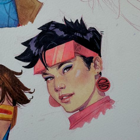 Xmen Jubilee Art, Jubilee Art, Kevin Wada, Jubilation Lee, New Warriors, Xmen, Make Time, In Hot, X Men