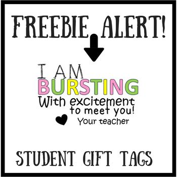 "I'm Bursting With Excitement to Meet You" A perfect way to promote a strong sense of community in your classroom. Put your students at ease by welcoming them to your classroom community with these cute gift tags. Print, laminate, and attach to a pack of starbursts for an adorable beginning of the y... Welcome Tags, Cute Gift Tags, Student Gift Tags, Homeschool Holidays, Classroom Behavior Management, Classroom Behavior, Classroom Community, Student Gift, Behavior Management