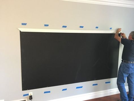 Chalkboard Wall Playroom, Diy Chalkboard Wall, Kids Playroom Organization, Magnetic Chalkboard Wall, Chalkboard Walls, Playroom Idea, Kids Playroom Ideas Diy, Chalkboard Wall Bedroom, Make A Chalkboard