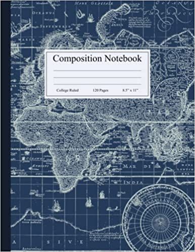 Composition Notebook: Vintage World Map, Beautiful Antique Geography Illustration Lined Journal, College Ruled, 120 Pages, 8.5" x 11": Press, Productive Stationery: 9798435564174: Amazon.com: Books Geography Illustration, Geography Notebook, World Atlas Map, Back To School Stationery, Samsung Notes, Antique World Map, Lined Journal, Composition Book, Cute Notes