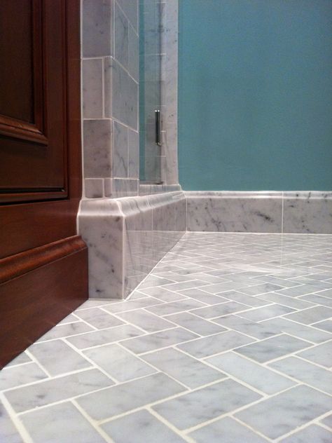 Bathroom Skirting, Marble Baseboard, Bathroom Baseboard, Tile Baseboard, Hammer Design, Master Bath Tile, Marble Bathroom Designs, Bathroom Vinyl, Bathroom Plan