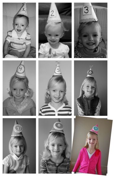 Wish I had done this each year for my kid's birthdays! Birthday Photo Tradition, Kids Birthday Pictures, Tradition Ideas, Birthday Hats, Birthday Picture, 1 Year Birthday, Beautiful Crazy, Birthday Traditions, Photo Opportunity