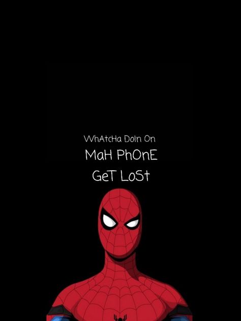 Spiderman wallpaper funny Funny Spiderman Wallpaper, Lock Screen Wallpaper Spiderman, Spiderman Wallpaper Iphone Lockscreen, Spiderman Lockscreen, Funny Nicknames For Friends, Spiderman Home, Iron Man Photos, Spiderman Funny, Funny Nicknames