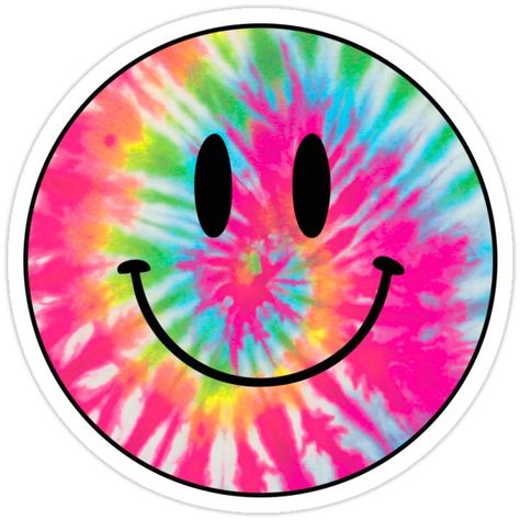 Beth Aesthetic, Smiley Stickers Printable, Tema Aesthetic, Smiley Face Sublimation Designs, Tie Dye Smiley Face, Drippy Smiley Face Svg, Tie Dye Sticker, Hippie Stickers Zazzle, Xmas Color