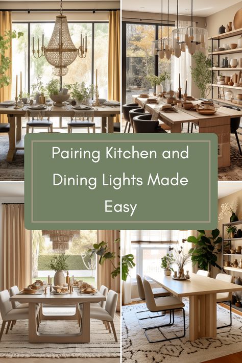 Looking to transform your kitchen and dining area with stunning lighting? Discover how to expertly pair kitchen and dining lights that not only brighten up your space but also enhance the style of your home. We’ll cover top tips and creative ideas to choose pendant lights, chandeliers, and other fixtures that resonate perfectly with each other. Say goodbye to mismatched lighting and hello to harmony. Whether you’re hosting dinner parties or enjoying family meals, your lighting can set the mood beautifully. Get inspired today! Dining Room Table Lighting Fixture, Kitchen And Dining Lighting Combinations, Cottage Dining Room Lighting, Kitchen And Dining Lighting, Traditional Dining Room Chandelier, Lighting Combinations, Kitchen And Dining Room Lighting, Dining Lights, Chandelier Kitchen Island